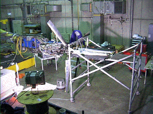 TIlt Rotor Aeroaccoustic Model DNW photo archive: Bag calibration safety of flight blades