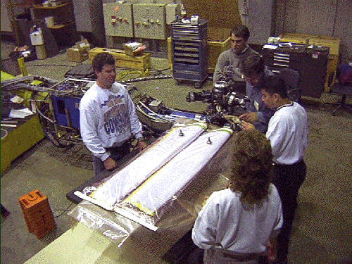 TIlt Rotor Aeroaccoustic Model DNW photo archive: Bag Calibration Grp 1
